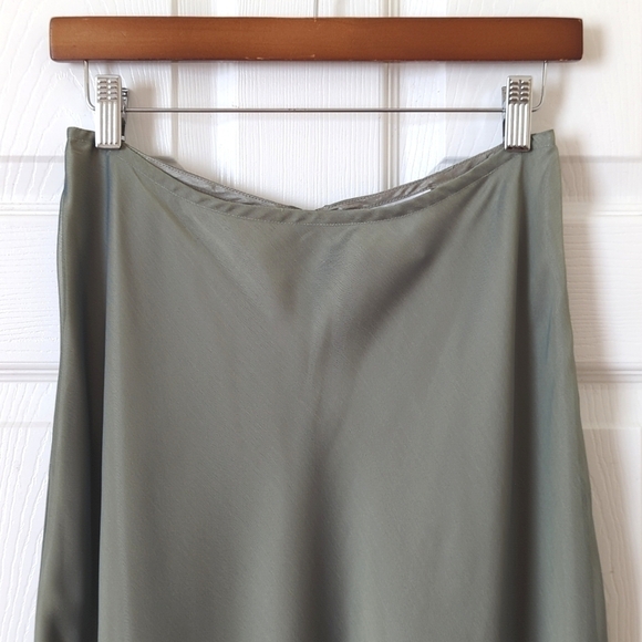 Cachet 90's Vintage Deadstock Two Piece Matching Jacket & Skirt Set Sage Green 8 - Picture 10 of 16